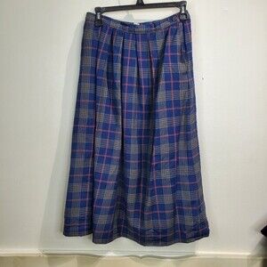 Pendleton vintage wool plaid 70s skirt size 10 26 small